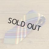 LANDS`END Madras Check Cotton Necktie