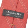 画像3: Christian Dior クリスチャンディオール バイアスストライプ ネクタイ (3)