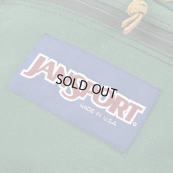 画像3: JANSPORT ジャンスポーツ レザーボトム ナイロン デイパック