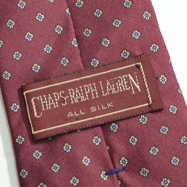 画像4: CHAPS RALPH LAUREN ラルフローレン 小紋柄 ネクタイ