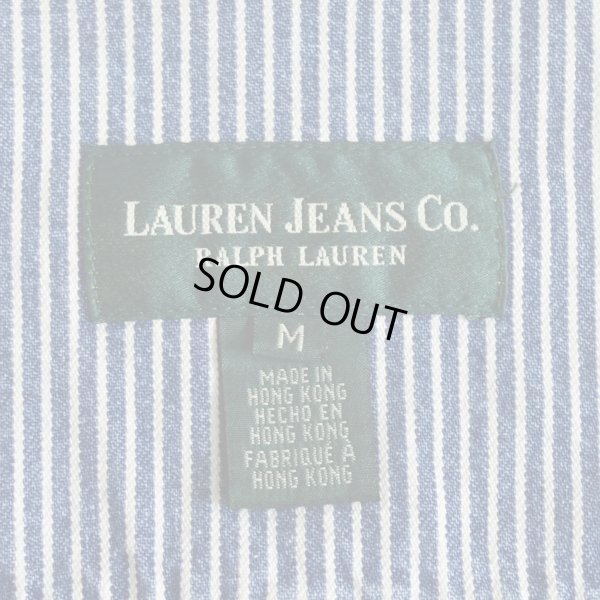 画像3: Ralph Lauren ヒッコリー カバーオール【約 M-Lサイズ】