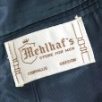 画像4: Mehlhaf`s 紺ブレザー テーラードジャケット 【約 Sサイズ】 (4)