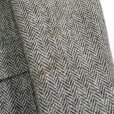 画像4: Harris Tweed ハリスツイード ウールヘリンボーン テーラードジャケット 【約 Sサイズ】 (4)