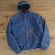 画像1: Carhartt Denim Hooded Jacket (1)