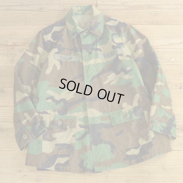 画像1: US MILITARY Camouflage Work Jacket 【Small】
