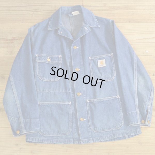 画像1: Carhartt Denim Coverall MADE IN USA 【38】