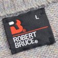 画像3: ROBERT BRUCE ロバートブルース Vネック パターンセーター 【Lサイズ】 (3)