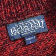 画像3: LANDS`END ランズエンド ウール ミックスニット セーター 【約 Mサイズ】 (3)