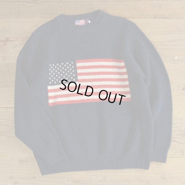 画像1: STAR AND STRIPES Cotton Knit Sweater