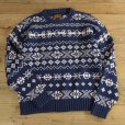 画像1: Eddie Bauer Cotton Knit Crew Neck Sweater (1)