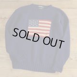 Polo Ralph Lauren American Flag Cotton Knit Sweater