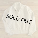 Unknown Wool Shawl Collar Sweater MADE IN USA 【Large】