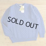 Carraig Donn Traditional Aran Sweater Dead Stock 【Medium】