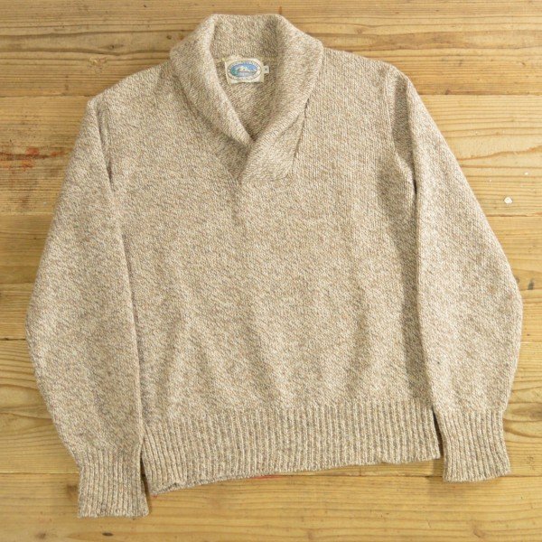 画像1: ENVIRONMENTAL CLOTHING Shawl Collar Sweater 【Medium】