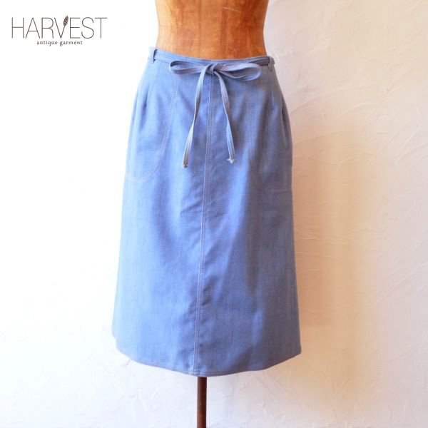画像1: KORET CITY BLUES Denim Wrap Skirt 【レディース】 【SALE】