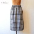 画像1: Ermane Wool Check Skirt 【レディース】 (1)