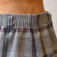 画像4: Ermane Wool Check Skirt 【レディース】 (4)