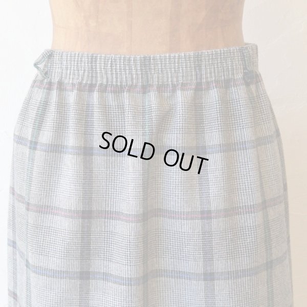 画像3: Ermane Wool Check Skirt 【レディース】