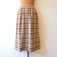 画像2: ORVIS Cotton Nel Check Button Skirt 【レディース】 【SALE】 (2)