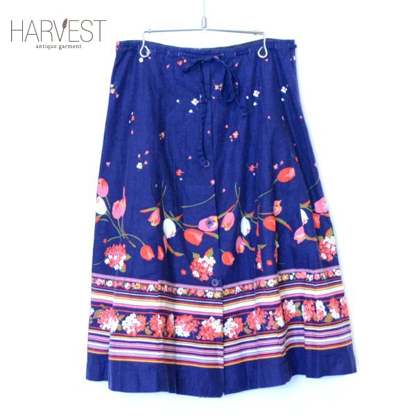 画像1: Ladies Herman Geist Old Flower Print Skirt 【レディース】 【SALE】