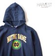 画像1: LOGO7 College Print Sweat Parka  【レディース】 (1)