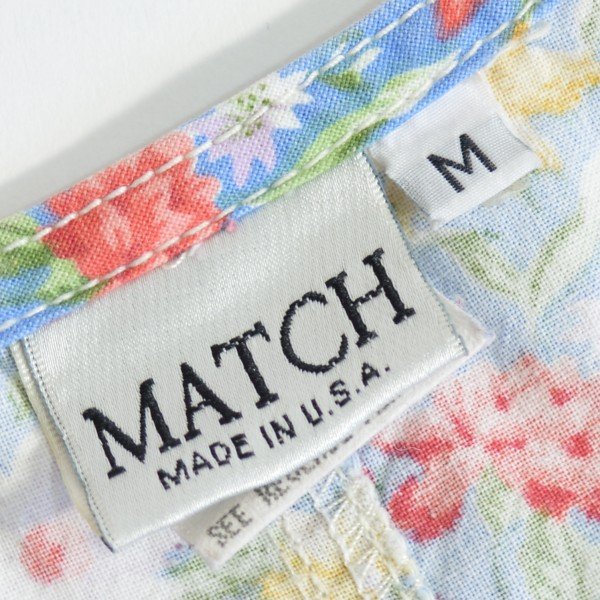 画像3: MATCH 花柄ワンピース 【Mサイズ】 【SALE】