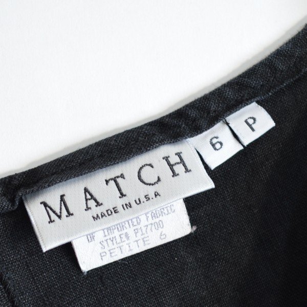 画像3: MATCH リネンワンピース 【約 Sサイズ】 【SALE】