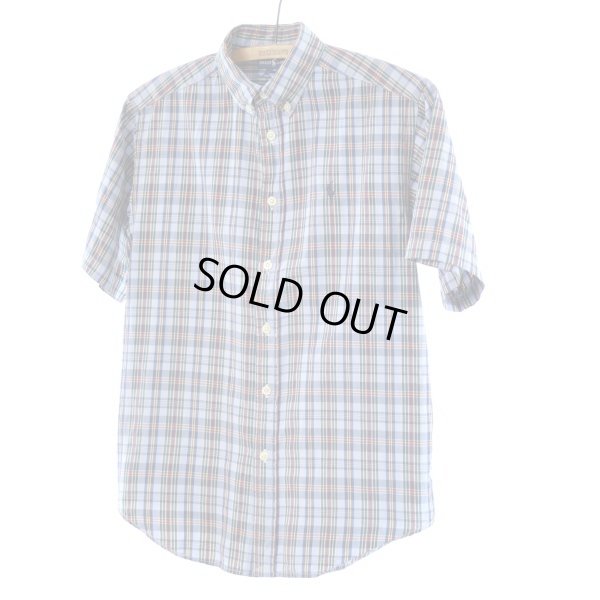 画像1: Ralph Lauren チェックボタンダウンシャツ 【約 Sサイズ】