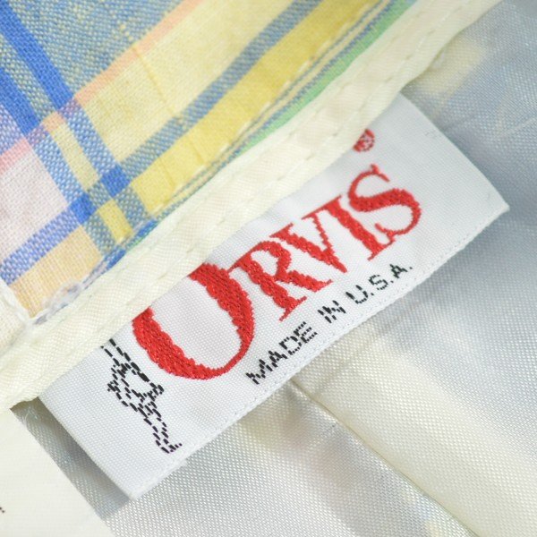 画像2: ORVIS オービス パッチワークチェック ロングスカート 【約 Mサイズ】 【レディース】 【SALE】