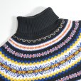 画像4: PENDLETON ペンドルトン タートルネック 雪柄セーター 【Sサイズ】 【レディース】 (4)