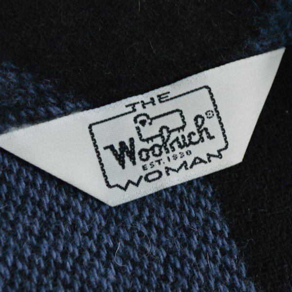 画像3: Woolrich ウールリッチ ショールカラー ブロックチェックベスト 【Lサイズ】 【レディース】