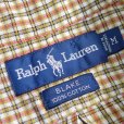 画像3: Ralph Lauren リメイク チェックシャツワンピース 【約 Mサイズ】 【レディース】 【リメイク】 (3)