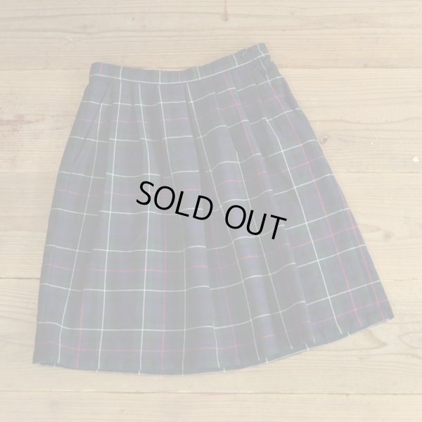 画像1: CHARTER CLUB Wool Check Skirt 【Ladys】