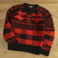 画像1: Polo Ralph Lauren Wool Knit Nordic Sweater (1)