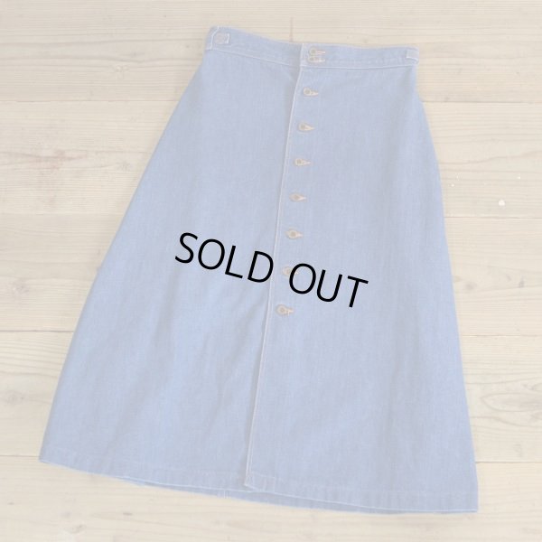 画像1: 70s Wrangler Denim Long Skirt 【Ladys】