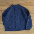 画像1: Handmade Cable Knit Sweater (1)
