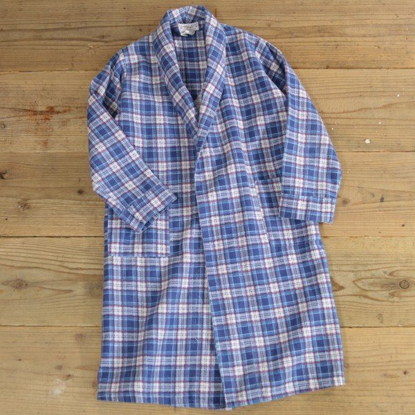 画像1: REST-SAFE ROBE Flannel Check Gown 【Ladys】