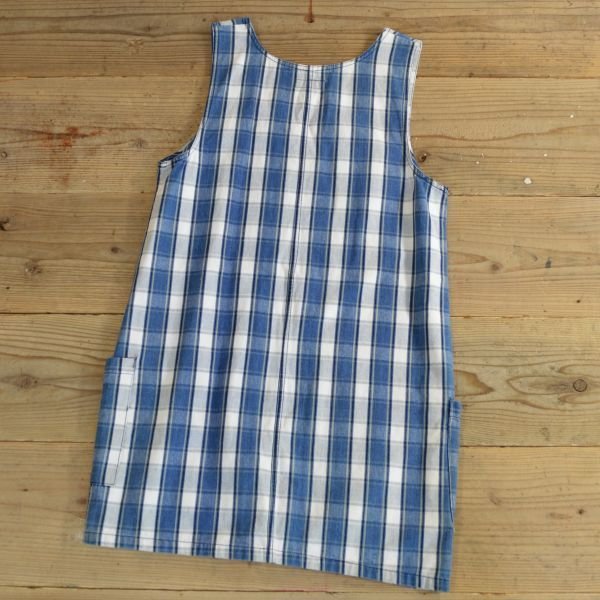 画像2: CHEROKEE Denim Check No Sleeve Onepiece 【Ladys】