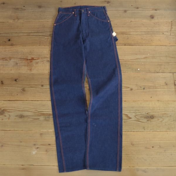 画像2: 70s Wrangler BIG BEN Denim Painter Pants Dead Stock 【Ladys】