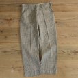 画像1: 70s Sears MOD SHOP Check Tapered Pants 【Ladys】 (1)