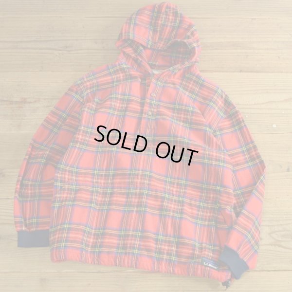 画像1: L.L.Bean Flannel Check Anorak Parka MADE IN USA 【Ladys】