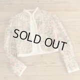 GUNNE SAX Flower Pattern Quilting Short Jacket 【Ladys】