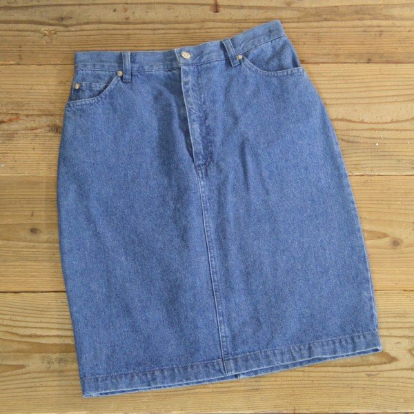 画像1: POLO COUNTRY Denim Skirt MADE IN USA 【Ladys】