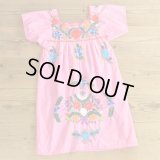 Unknown Mexican Embroidery Onepiece 【Ladys】