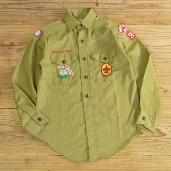 画像1: BOY SCOUTS OF AMERICA Boy Scouts Shirts 【Ladys】