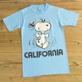 80年代 ARTEX アーテックス SNOOPY スヌーピー プリント Tシャツ USA製 【Sサイズ】