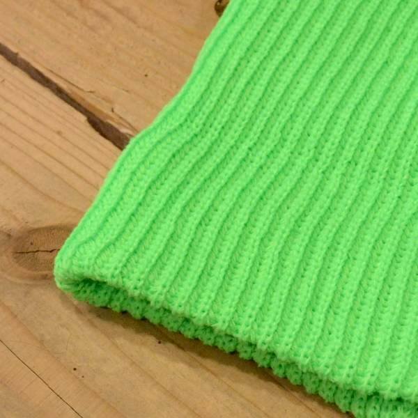 画像3: Neon Color Knit Watch Green