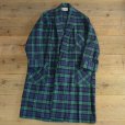 画像1: L.L.Bean Flannel Check Gown (1)