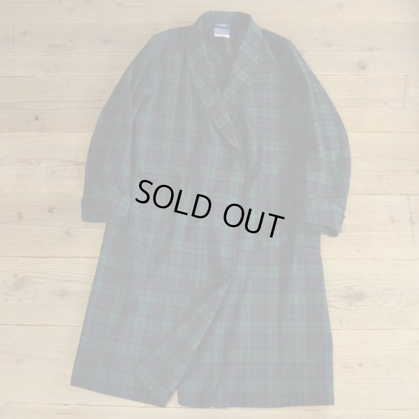 画像1: PENDLETON Wool Flannel Check Gown