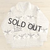 LONGHOUSE ロングハウス カウチンセーター カナダ製 【Lサイズ】